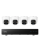 Inteligentna kamera Eufy Zestaw 4 kamer PoE E41 Biały + rejestrator NVR S4